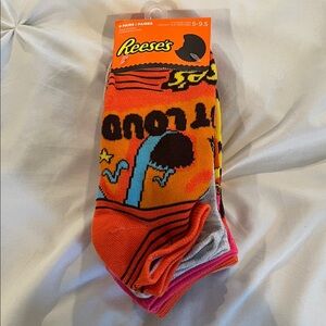 Reese’s 6 Pack Ankle Socks